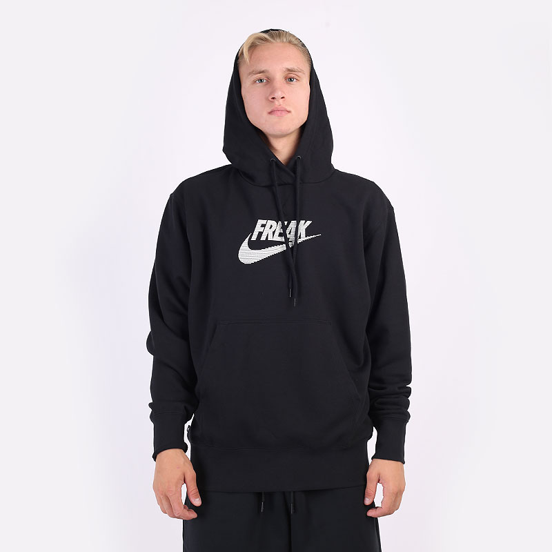 мужская черная толстовка Nike Giannis `Freak` Pullover Hoodie DA5691-010 - цена, описание, фото 3